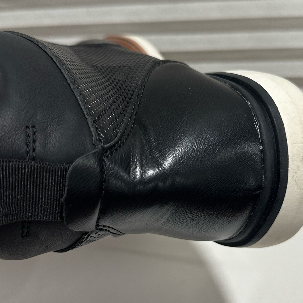 👞MADDEN👞 Lace Up Chukka Dress Boot Black Size: 9 - Picture 10 of 13